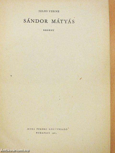 Sándor Mátyás