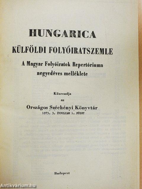 Hungarica 1973/1-4.