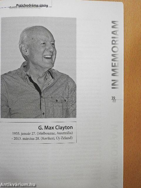 Pszichodráma újság 2013. ősz