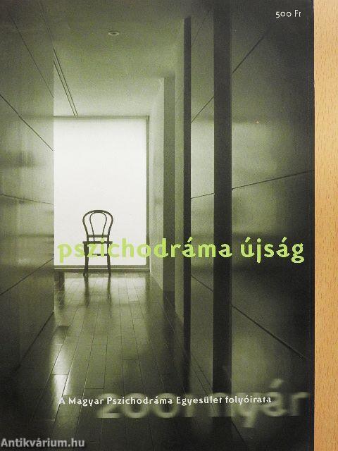 Pszichodráma újság 2001. nyár
