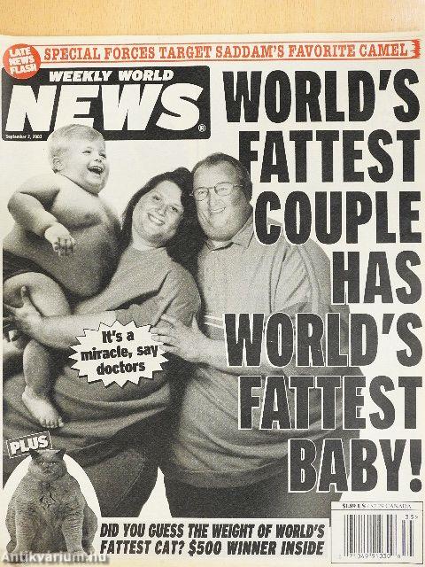 Weekly World News September 2, 2003