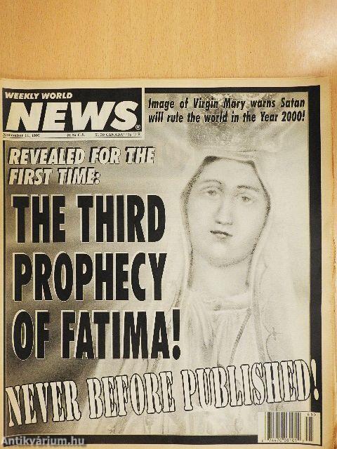 Weekly World News November 11, 1997