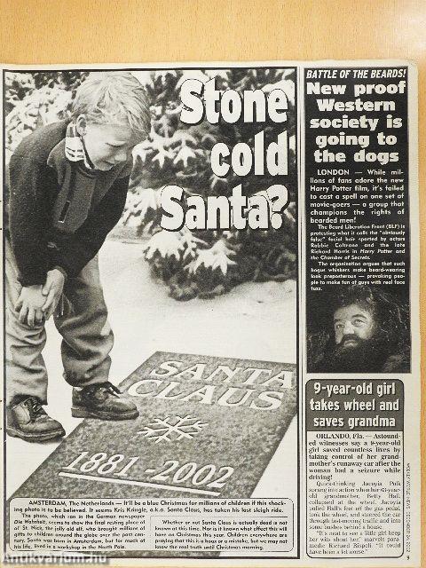 Weekly World News December 24, 2002