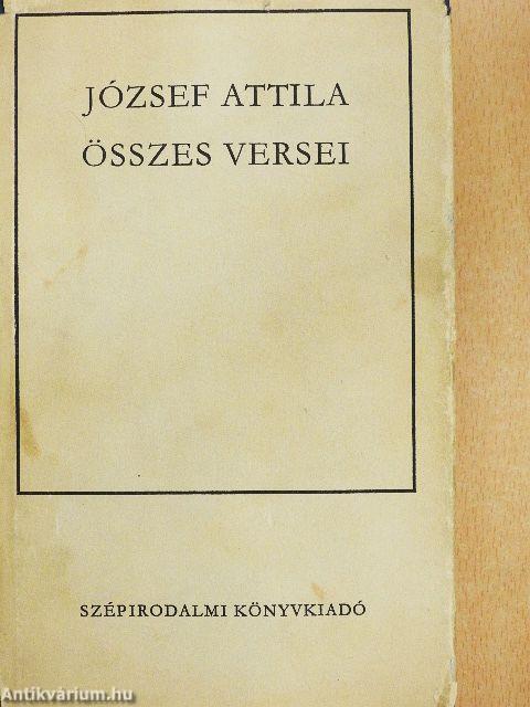 József Attila összes versei