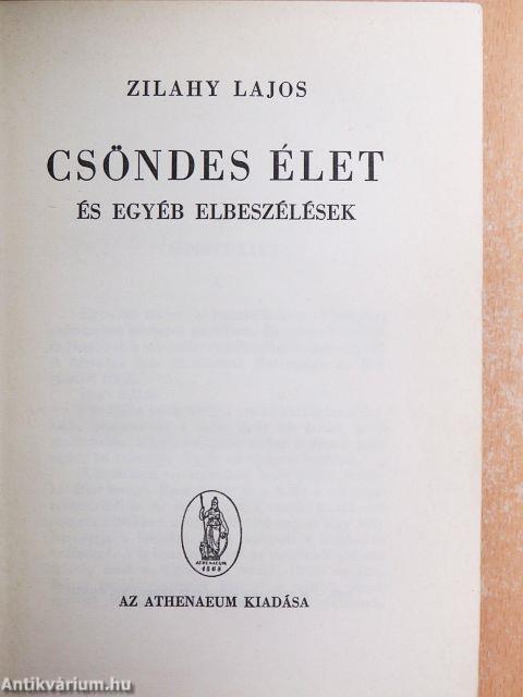 Csöndes élet és egyéb elbeszélések