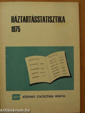 Háztartásstatisztika 1975