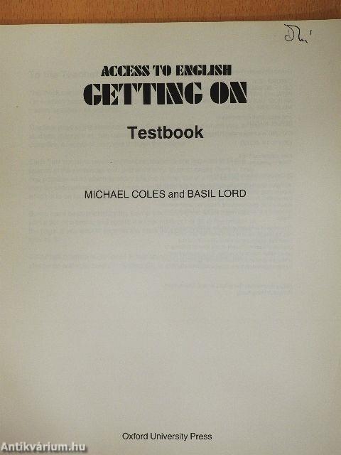 Getting on - Testbook