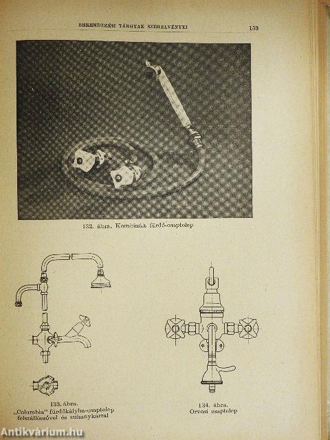 Épületek vízellátása, csatornázása, gázellátása