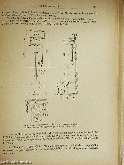 Épületek vízellátása, csatornázása, gázellátása