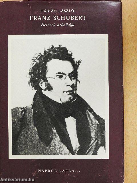 Franz Schubert életének krónikája