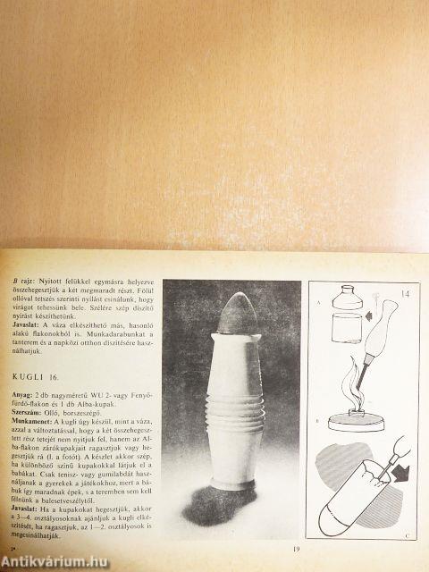 Játékkészítés a napközi otthonokban