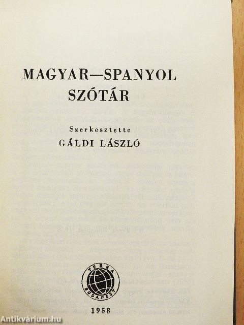 Magyar-spanyol szótár