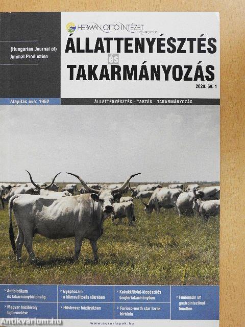 Állattenyésztés és Takarmányozás 2020/1.