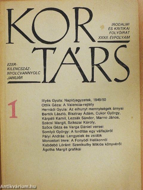 Kortárs 1988. január