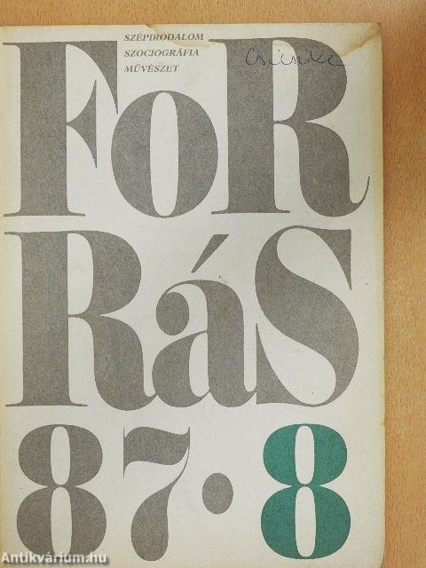Forrás 1987. augusztus