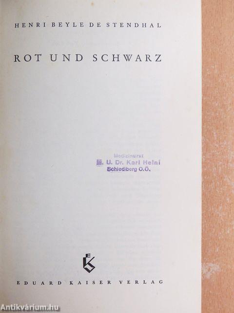 Rot und Schwarz