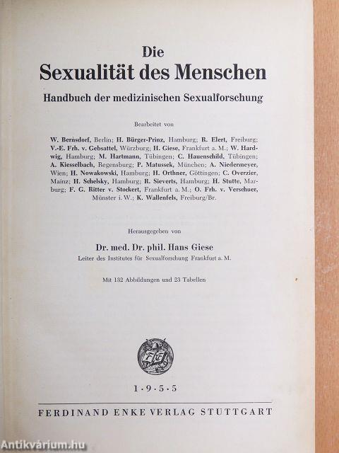 Die Sexualität des Menschen