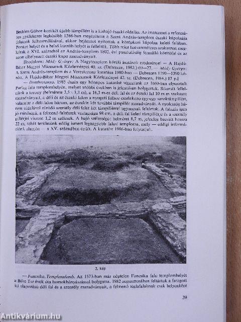 A debreceni Déri Múzeum évkönyve 1985