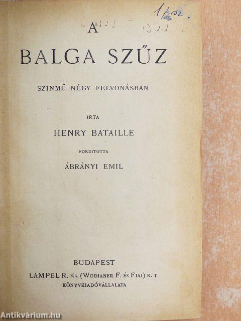 A balga szűz/Buridán szamara/Arany kalitka/Férfiak