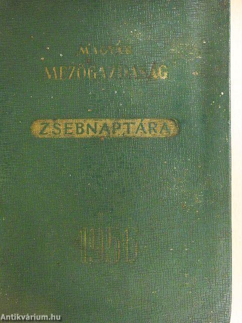 Magyar mezőgazdaság zsebnaptára 1956