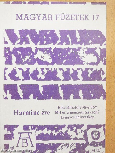 Harminc éve