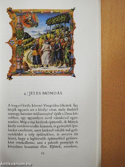 Mátyás királynak kiváló, bölcs, tréfás mondásairól és tetteiről szóló könyv