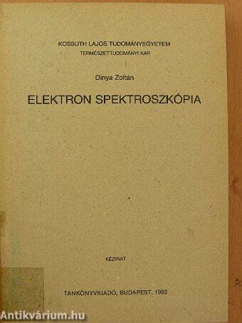 Elektron spektroszkópia