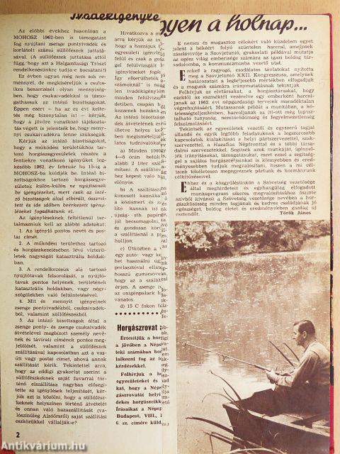 Magyar Horgász 1962-1963. január-december