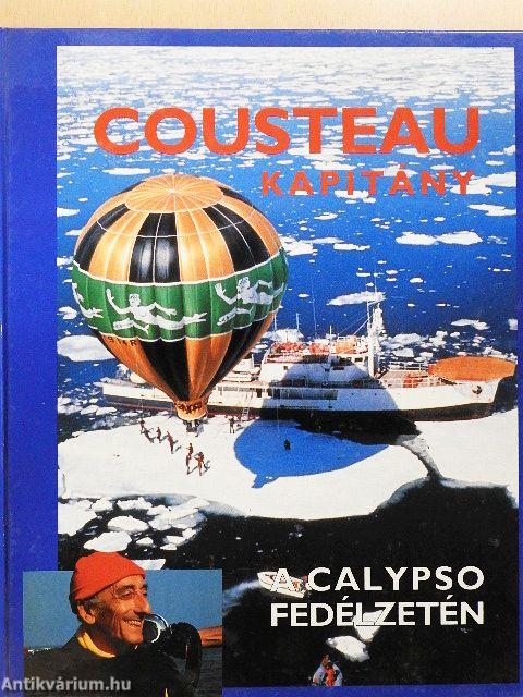 Cousteau kapitány a Calypso fedélzetén