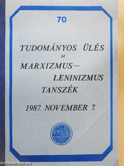 Tudományos ülés