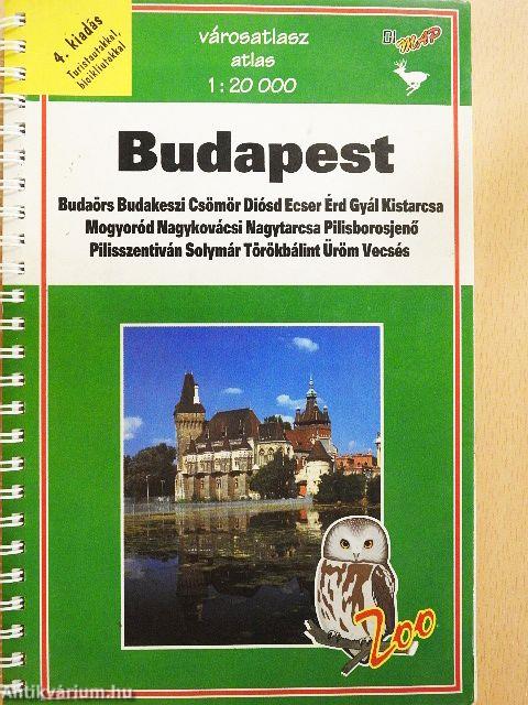 Budapest városatlasz