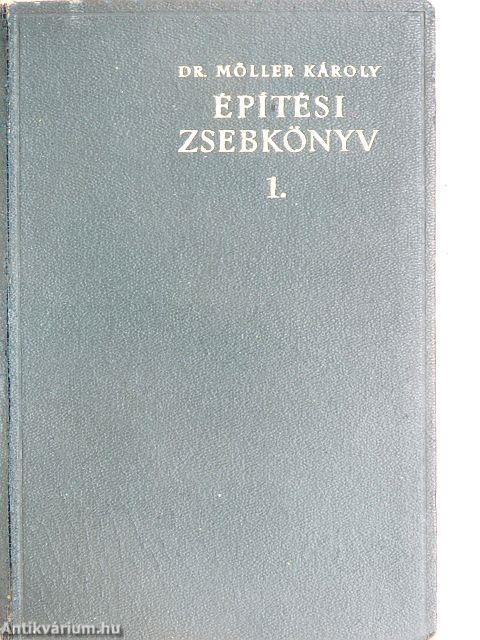 Építési zsebkönyv I-II.