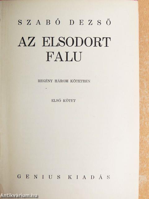 Az elsodort falu I-III.