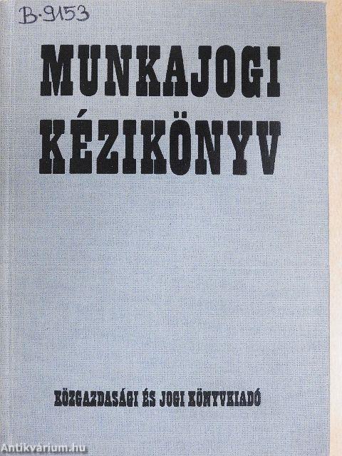 Munkajogi kézikönyv