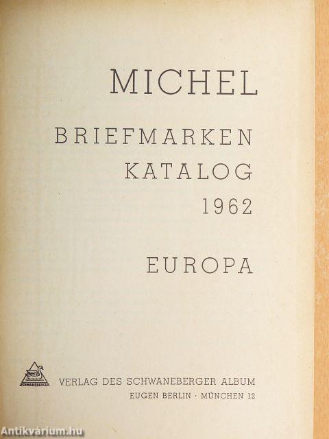Michel Briefmarken Katalog - Europa 1962