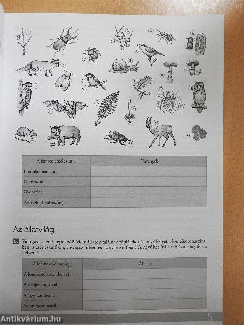 Biológia munkafüzet 7.