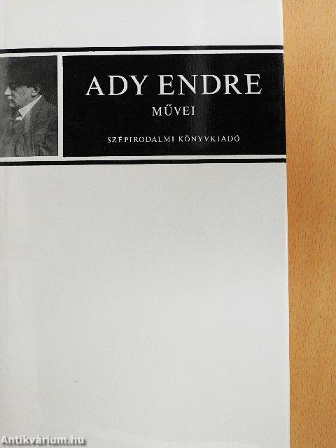 Ady Endre levelei 1.