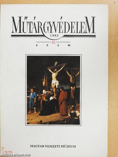 Műtárgyvédelem 1993/22.