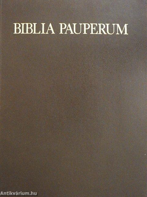 Biblia Pauperum és előtte a Vita et passio Christi képei a Szépművészeti Múzeum kódexében