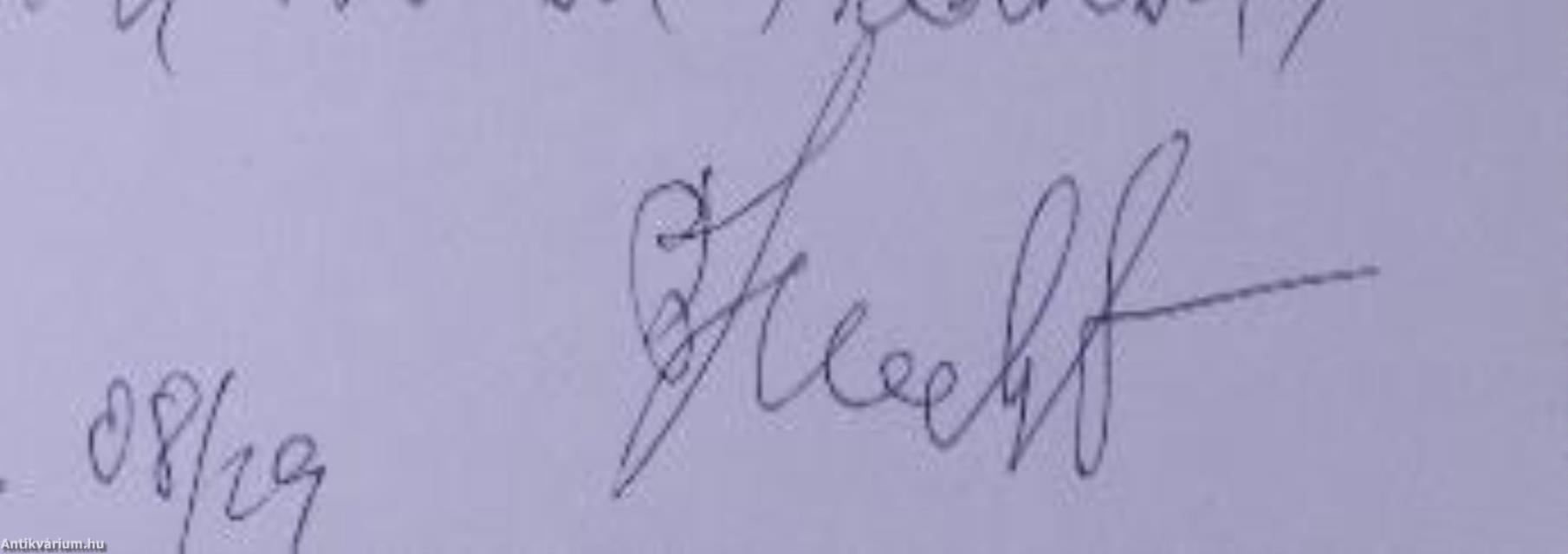 Győzni minden áron (dedikált példány)