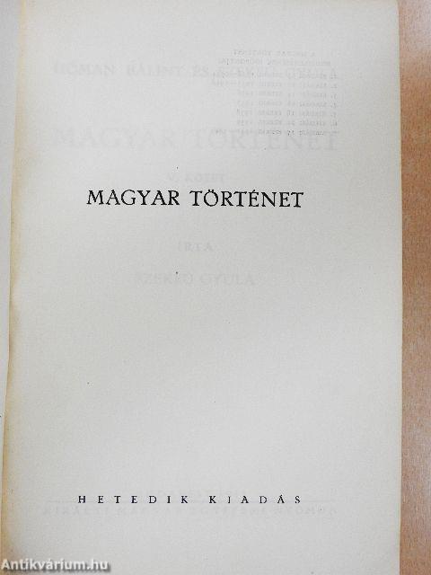Magyar történet V.