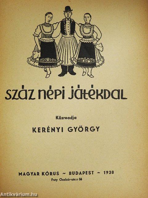 Száz népi játékdal