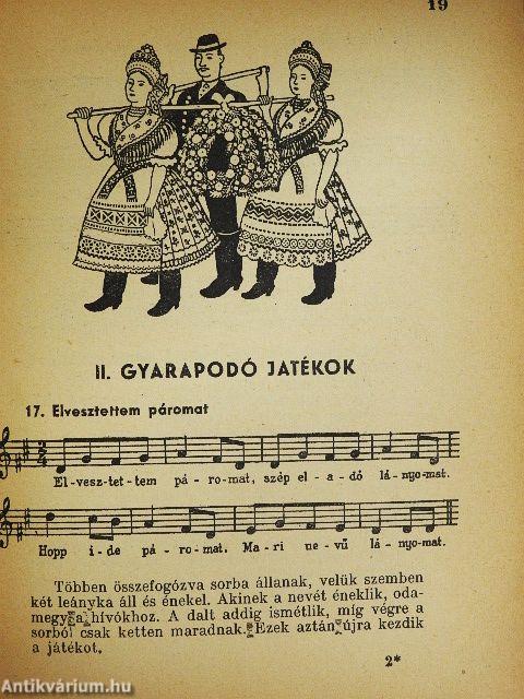 Száz népi játékdal