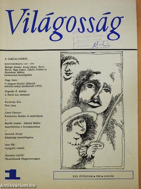 Világosság 1989. január