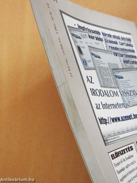 Az irodalom visszavág 1999. ősz