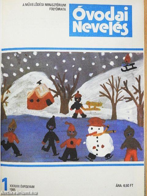 Óvodai nevelés 1985. január-december