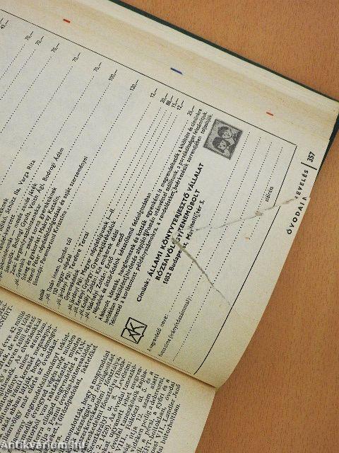 Óvodai nevelés 1984. január-december