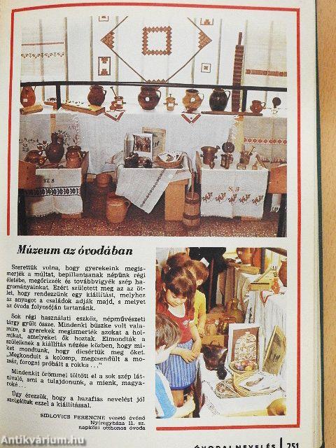 Óvodai nevelés 1984. január-december