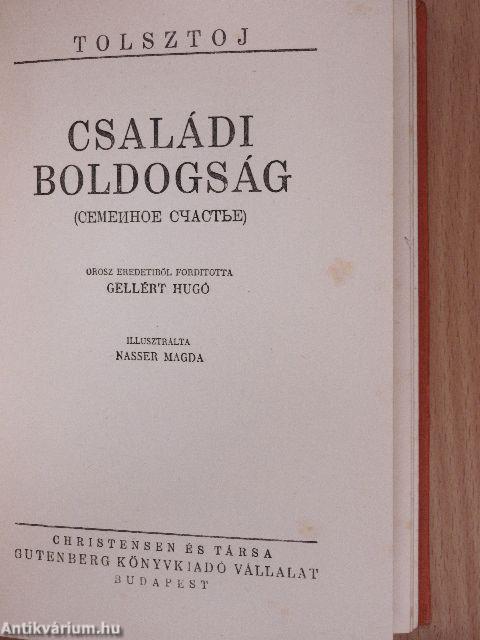 Ifjuságom regénye I-III./Családi boldogság