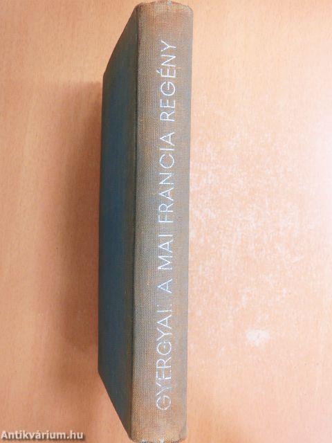 A mai francia regény